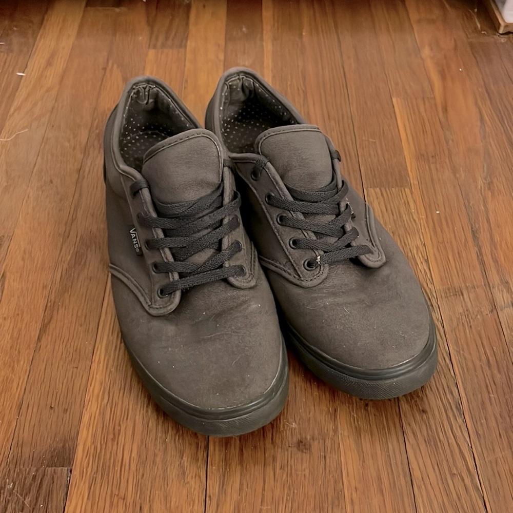 Solid grey vans